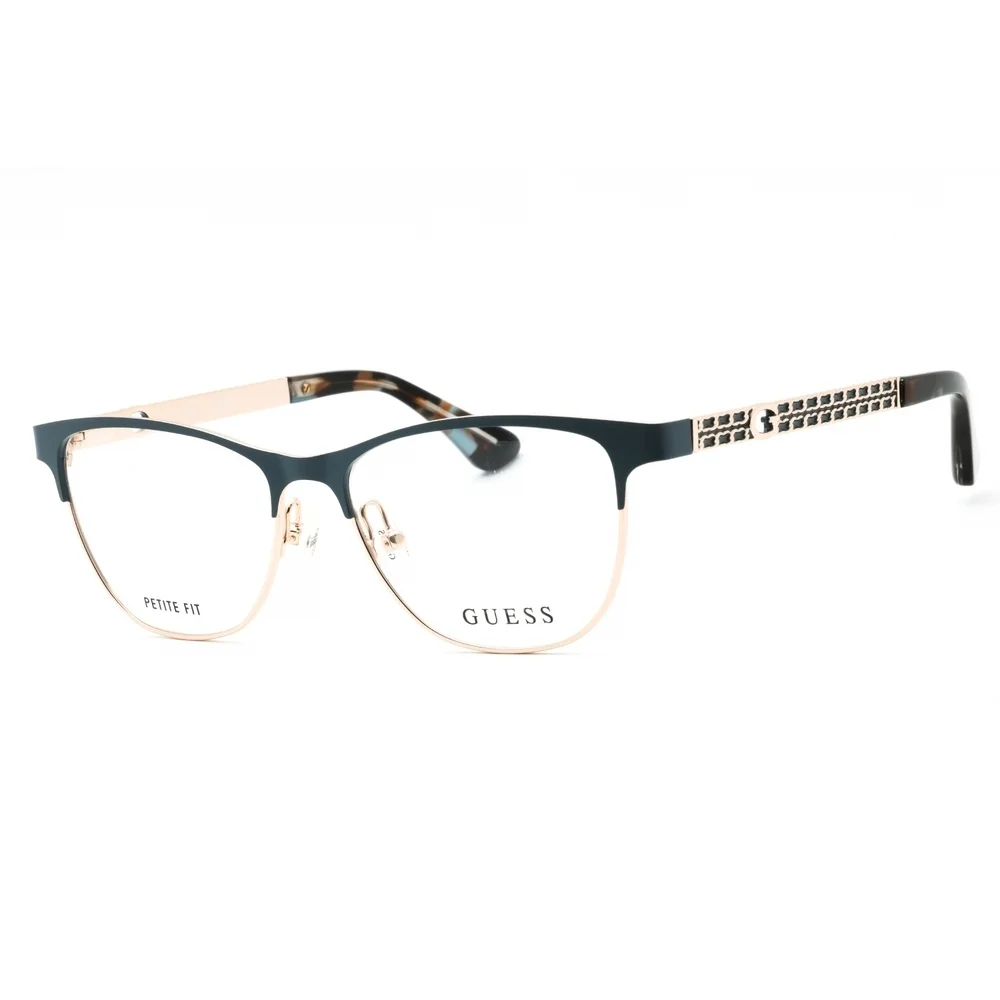 NWT Guess GU2883 Matte Blue Oval 49mm Eyeglasses